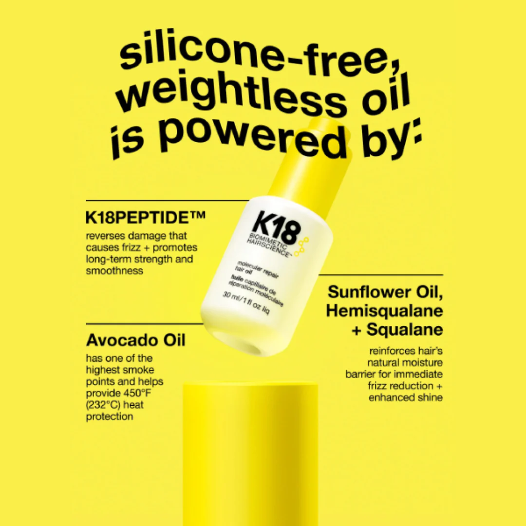 K18 Molecular Repair Hair Oil - Image 5