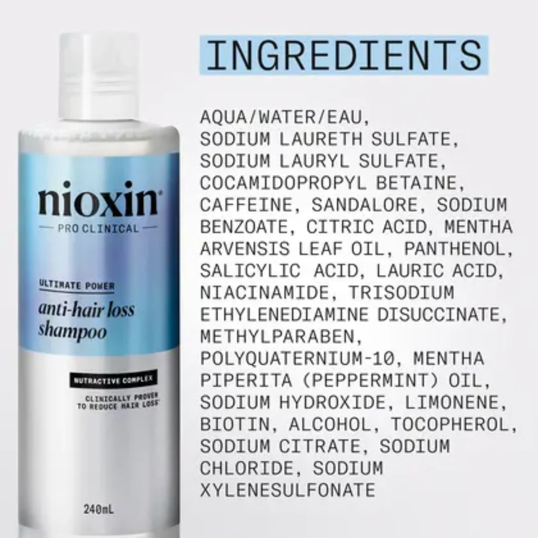 Nioxin Anti Hair Loss Shampoo - 50ml - Image 5