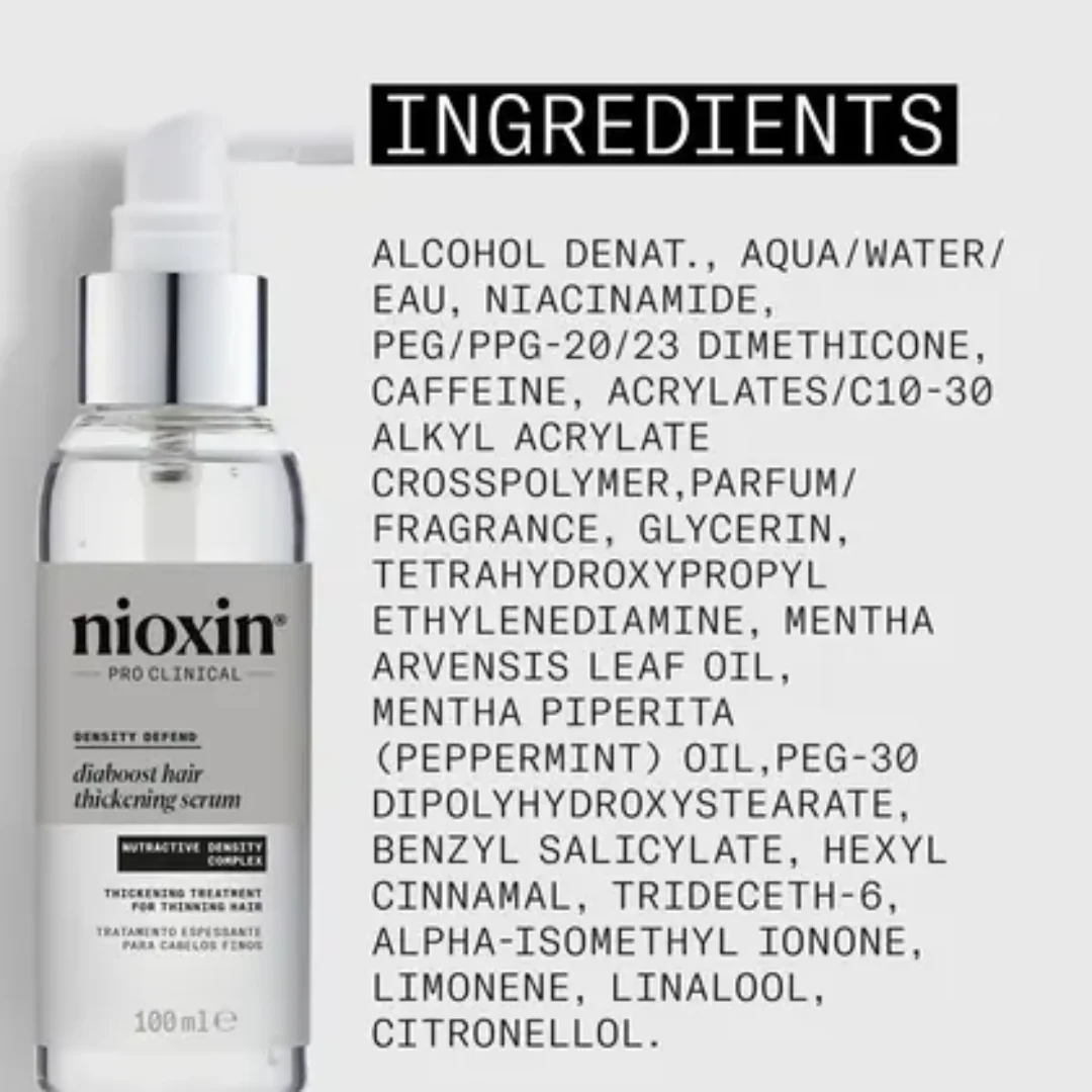 Nioxin Density Defend Diaboost Hair Thickening Serum - Image 5